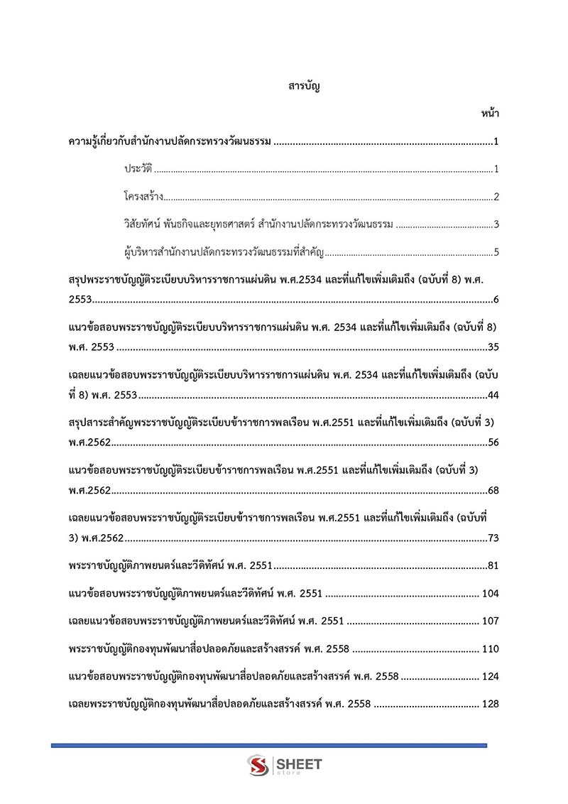 สารบัญเนื้อหา นักวิชาการวัฒนธรรมปฏิบัติการ
